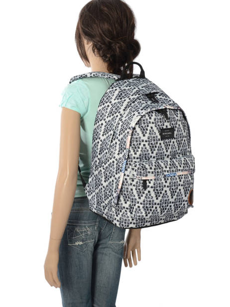 Sac à Dos 2 Compartiments Rip curl Noir south wind LBPHV1 vue secondaire 3