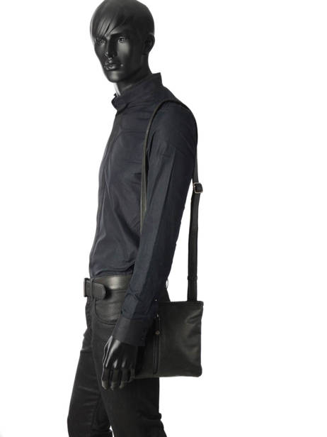 Sac Bandoulière Hexagona Noir instinct 664752 vue secondaire 1