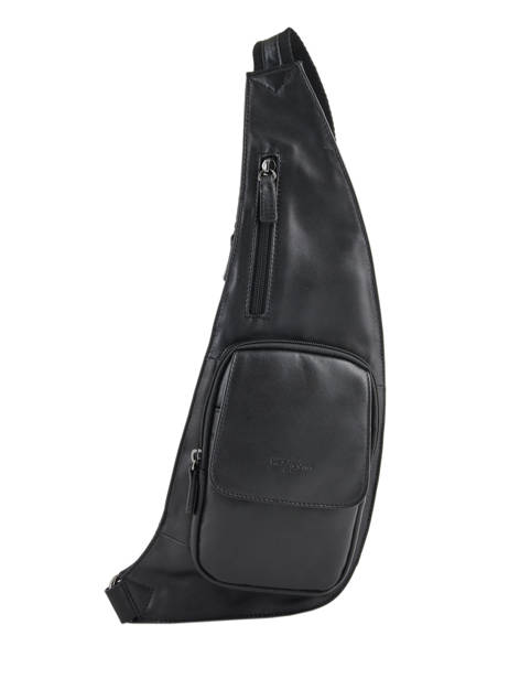 Sac Bandoulière Hexagona Noir soft 22A1165
