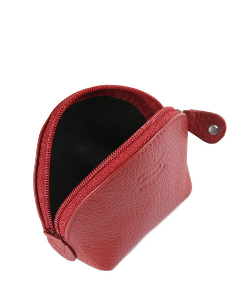 Porte-monnaie Cuir Crinkles Noir caviar 14026 vue secondaire 1