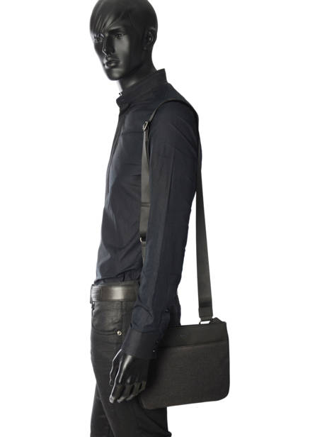 Sac Bandoulière Mercure Hexagona Gris mercure 985743 vue secondaire 2