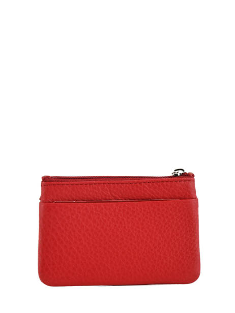 Porte-monnaie Zippé Cuir Hexagona Rose toucher 627079 vue secondaire 1