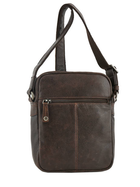 Sac Bandoulière Hexagona Marron instinct 664749 vue secondaire 2