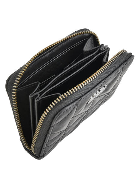 Porte-monnaie Klassik Quilted Cuir Karl lagerfeld Noir karl kuilted COKW0010 vue secondaire 1