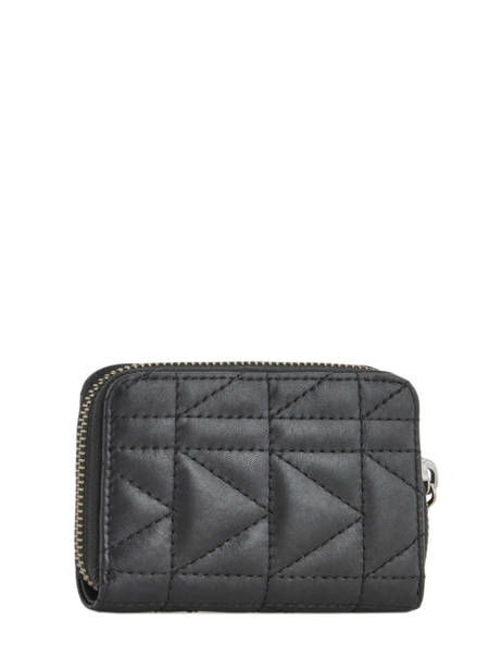 Porte-monnaie Klassik Quilted Cuir Karl lagerfeld Noir karl kuilted COKW0010 vue secondaire 2