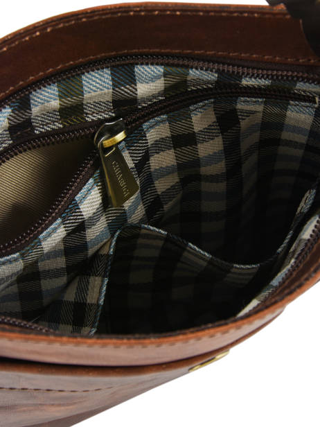 Sac Bandoulière Chiarugi Marron street 52009 vue secondaire 5