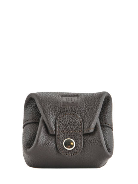 Porte Monnaie Cuir Hexagona Marron confort 467387