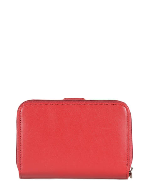 Porte-monnaie Cuir Hexagona Rouge multico 227377 vue secondaire 3