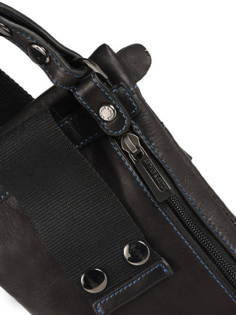 Sac Bandoulière Arthur et aston Noir jasper 1589-33 vue secondaire 1