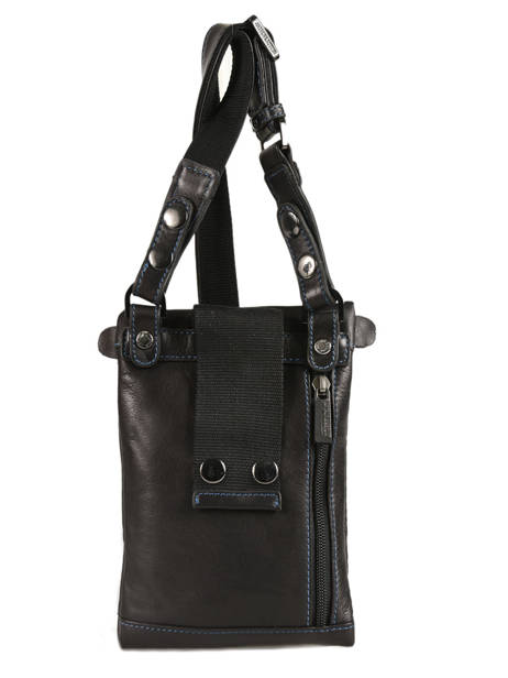 Sac Bandoulière Arthur et aston Noir jasper 1589-33 vue secondaire 3