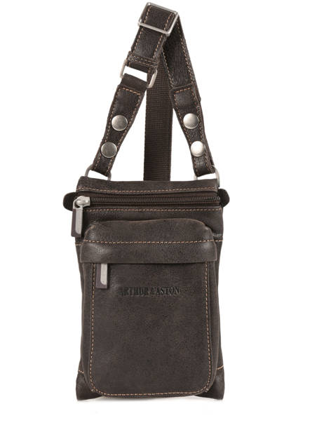 Sac Bandoulière Arthur et aston Noir destroy 62-1071