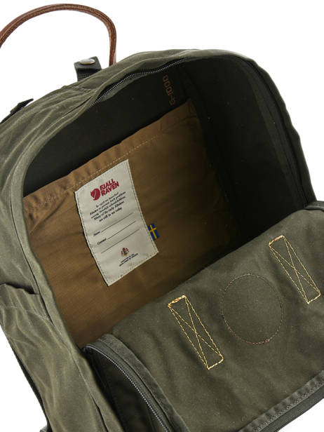 Sac à Dos Kånken 1 Compartiment Fjallraven Noir kanken n°2 23565 vue secondaire 4