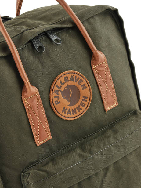 Sac à Dos Kånken 1 Compartiment Fjallraven Noir kanken n°2 23565 vue secondaire 1