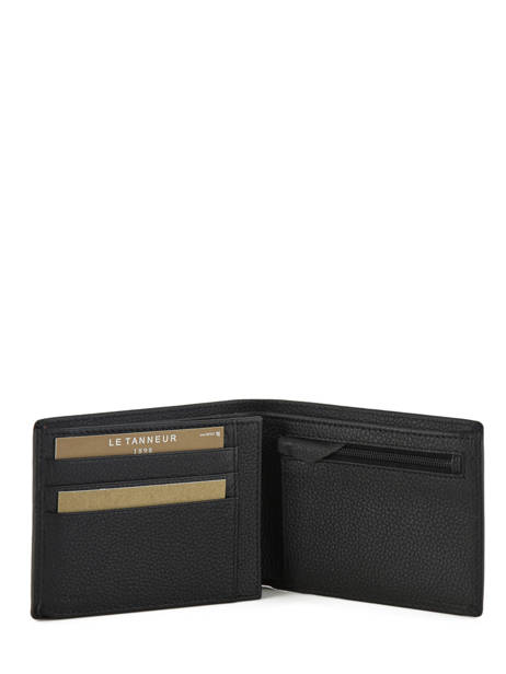 Wallet Leather Le tanneur Black charles TCHA3310 other view 2
