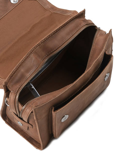 Sac Bandoulière About Ally Cuir Burkely Marron about ally 541329 vue secondaire 4