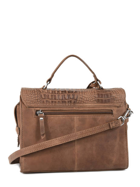 Sac Bandoulière About Ally Cuir Burkely Marron about ally 541329 vue secondaire 3