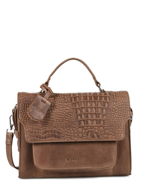 Sac Bandoulière About Ally Cuir Burkely Marron about ally 541329