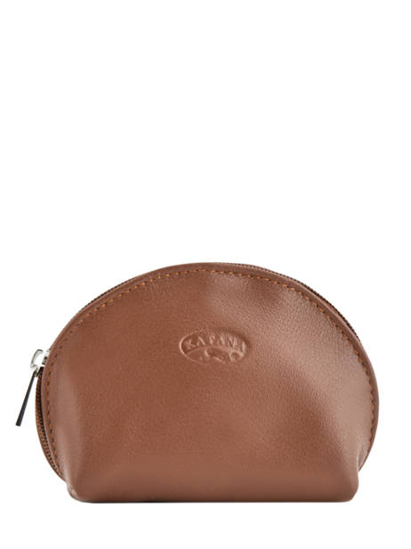 Porte-monnaie Cuir Katana Marron daisy 553007