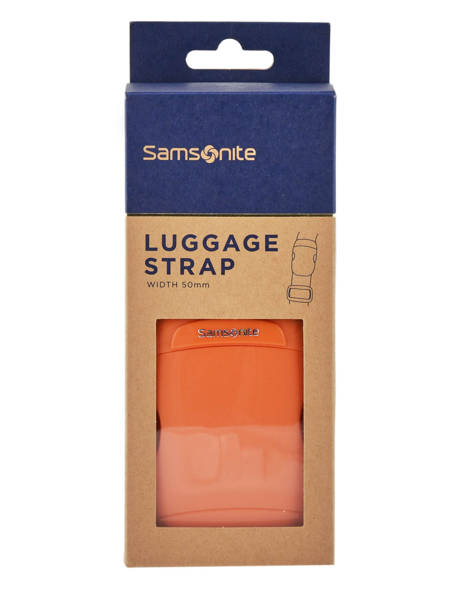 Sangle à Bagage Samsonite Orange accessoires C01056 vue secondaire 1