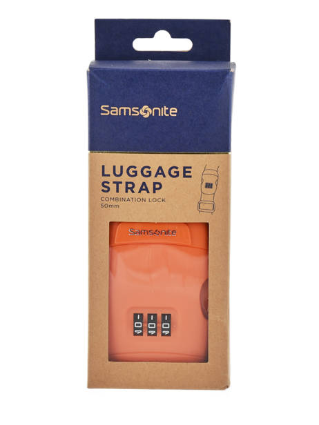 Sangle à Bagage Samsonite Orange accessoires C01058