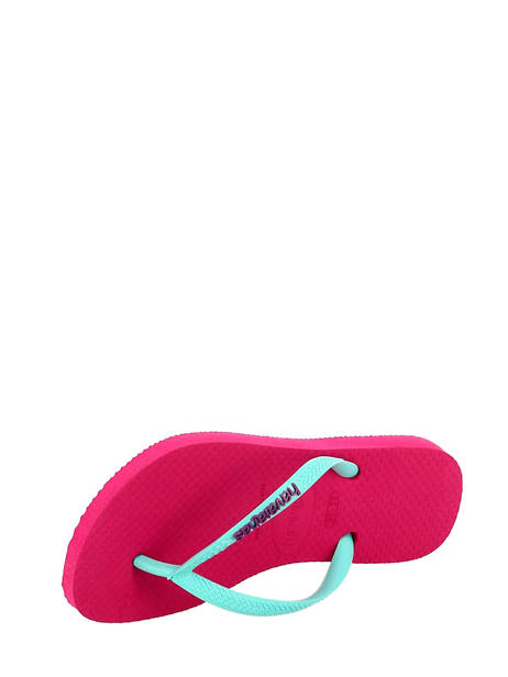 Tongs Havaianas Rose sandales / nu-pieds 4119787B vue secondaire 1