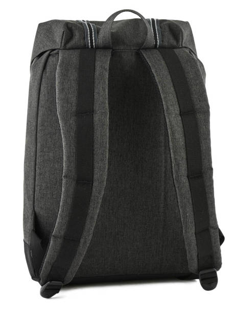 Backpack 1 Compartment Herschel Black offset 10066-O other view 3