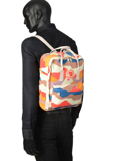 Sac à Dos Kånken Art 1 Compartiment Fjallraven Multicolore kanken 23610 vue secondaire 4