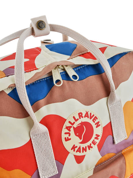 Sac à Dos Kånken Art 1 Compartiment Fjallraven Multicolore kanken 23610 vue secondaire 1