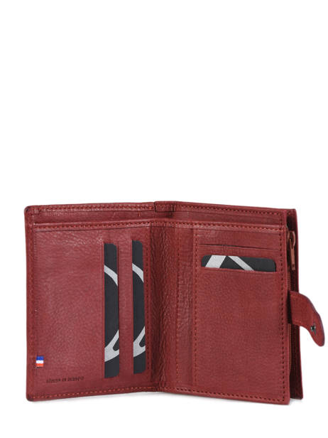 Porte-monnaie Cuir Etrier Rouge selle 810708 vue secondaire 1