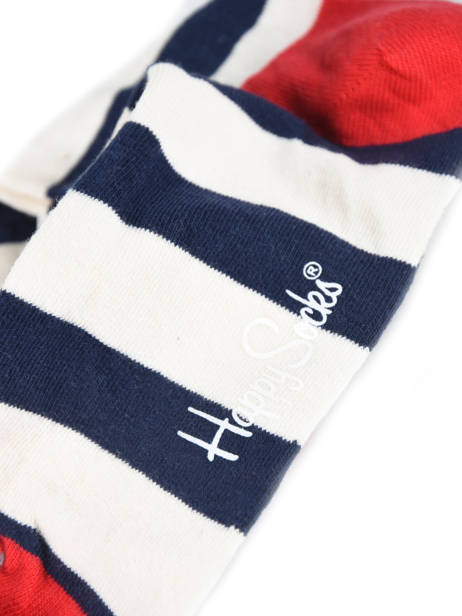 Chaussettes Happy socks Noir stripe SA01T vue secondaire 1