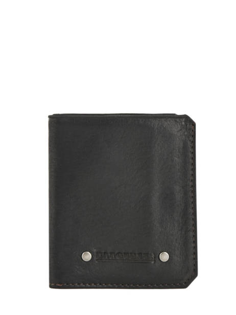 Porte-monnaie Cuir Foures Noir baroudeur 09255