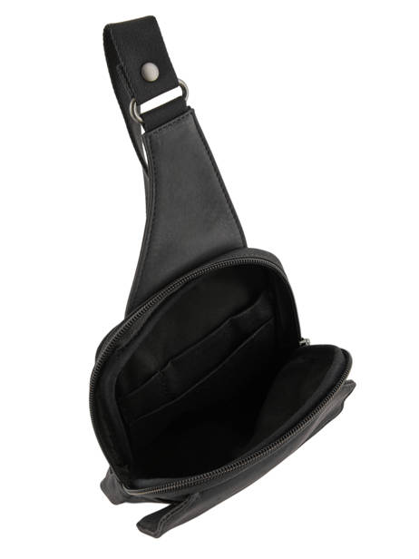 Sac Bandoulière Foures Noir baroudeur 9960 vue secondaire 4