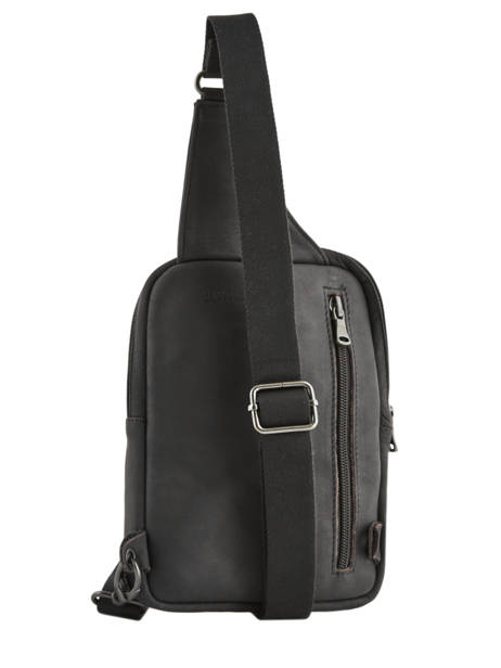 Sac Bandoulière Foures Noir baroudeur 9960 vue secondaire 3