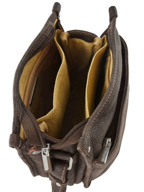 Sac Bandoulière Destroy Arthur et aston Noir destroy 62-1076 vue secondaire 4