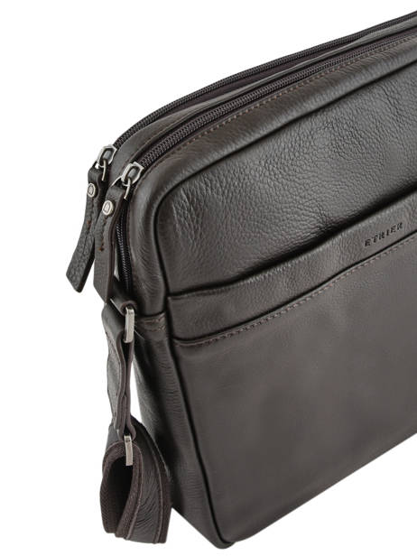 Sac Bandoulière Foulonné Cuir Etrier Marron foulonne EFOU09 vue secondaire 1