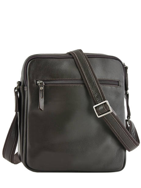 Sac Bandoulière Foulonné Cuir Etrier Marron foulonne EFOU09 vue secondaire 3