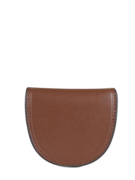 Porte Monnaie Soft Cuir Hexagona Marron soft 220102 vue secondaire 2