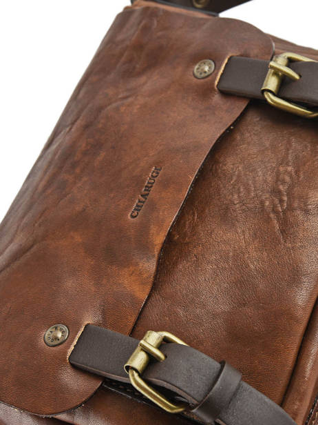 Sac Bandoulière Chiarugi Marron street 52002 vue secondaire 1