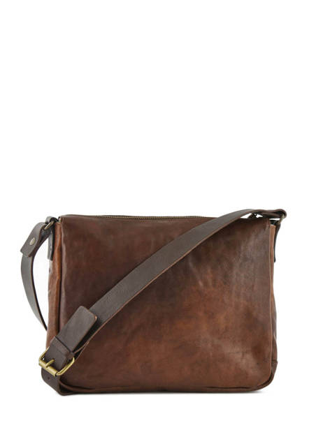 Sac Bandoulière Chiarugi Marron street 52002 vue secondaire 3