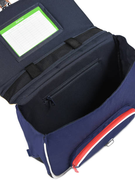 Cartable 1 Compartiment Tann's Bleu fantaisie garcon 35212 vue secondaire 3