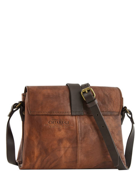 Sac Bandoulière Tuscany Chiarugi Marron street 53016 vue secondaire 5
