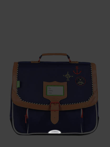 Cartable 1 Compartiment Tann's Bleu fantaisie garcon 35212 vue secondaire 5