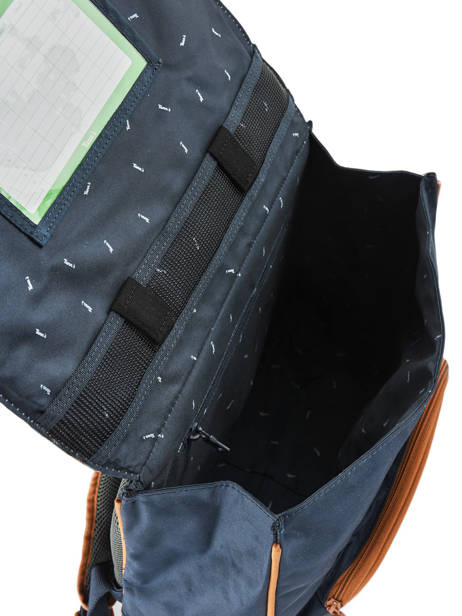 Cartable 1 Compartiment Avec Trousse Assortie Tann's Bleu les unis 35111 vue secondaire 5