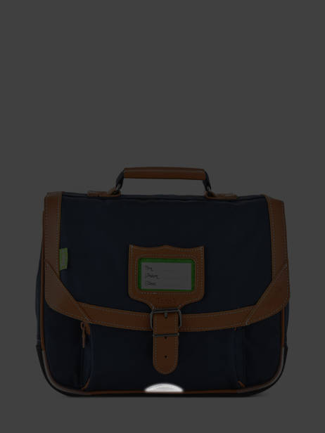 Cartable 1 Compartiment Avec Trousse Assortie Tann's Bleu les unis 35111 vue secondaire 6
