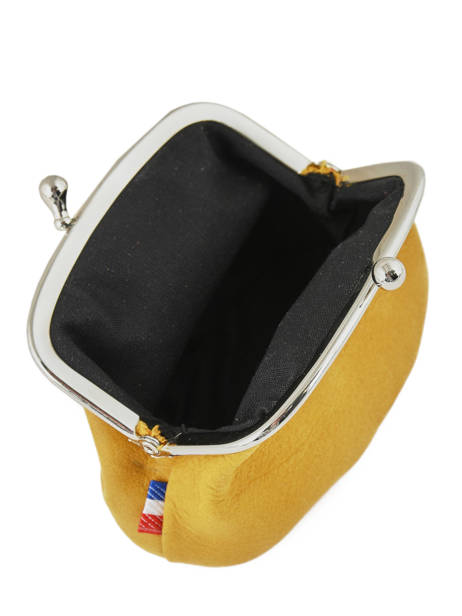 Porte-monnaie Cuir Etrier Jaune western 96918 vue secondaire 2