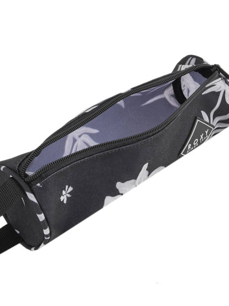 Trousse 1 Compartiment Off The Wall Roxy Noir back to school RJAA3680 vue secondaire 3