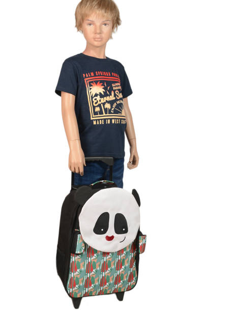 Valise Enfant Les deglingos Noir globe trotoys 314 vue secondaire 2