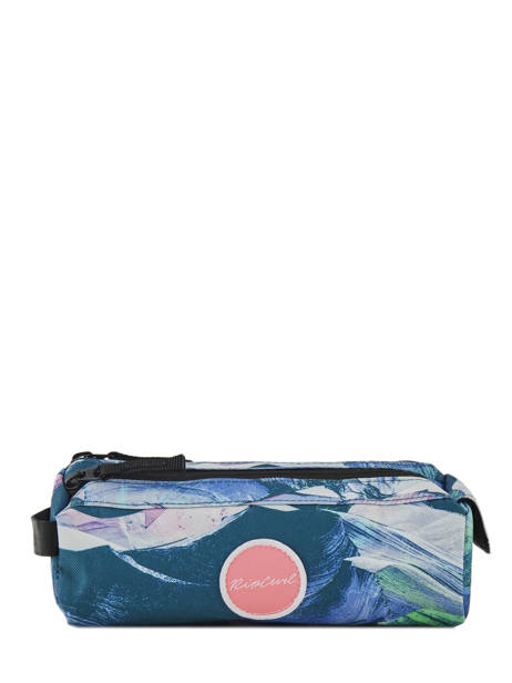 Trousse 2 Compartiments Rip curl Bleu wash LUTGH4
