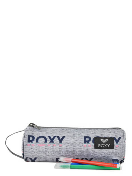 Trousse 1 Compartiment Roxy Gris back to school RJAA3611 vue secondaire 1