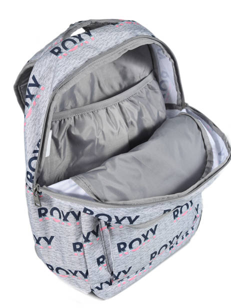 Sac à Dos Avec Trousse Offerte Roxy Gris back to school RJBP3952 vue secondaire 5